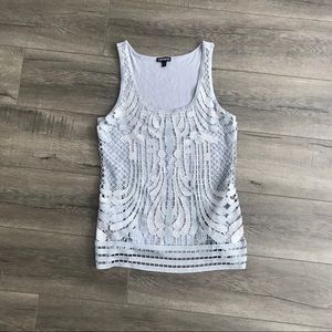 Express Silver Tank